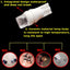 10Pcs T10 W5W Ceramic 3D LED Waterproof Wedge Licence Plate Lights WY5W Turn Side Lamp Car Reading Dome Light Auto Parking Bulb - Korvel