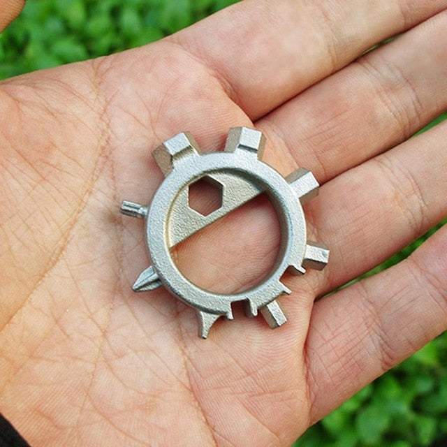 Repair Tools EDC Gear Outdoor Portable Multi tool Stainless Steel Octopus Bike Tool Screwdriver 12 Function Pocket Tool - Korvel