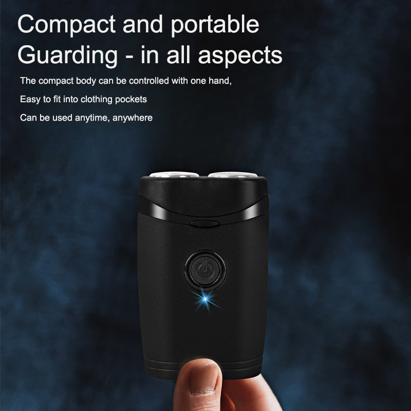 Portable men's dual head electric shaver shaver shaving device - Korvel