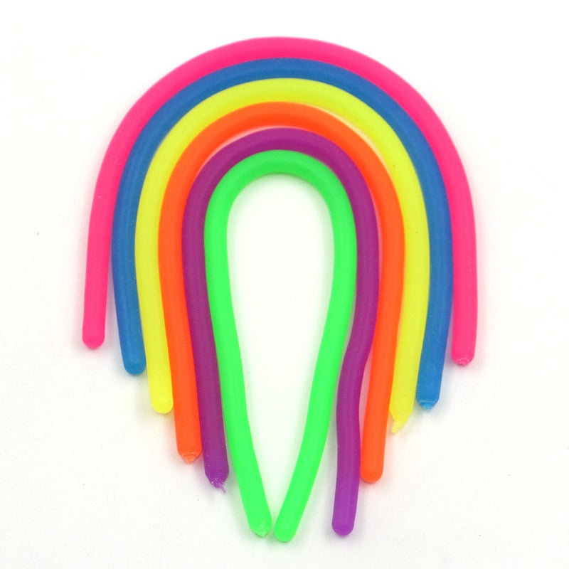 Cartoon unicorn cute pet animal lala music bracelet tpr soft rubber vent decompression noodle decompression toy - Korvel