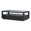 Table basse en bois moderne U-Can avec 2 tiroirs