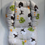 Baby Kids Highchair Cushion Pad Mat Booster Seats Cushion Pad Mat Feeding Chair Cushi on Pad Stroller Cushion Mat Cotton fabric - Korvel