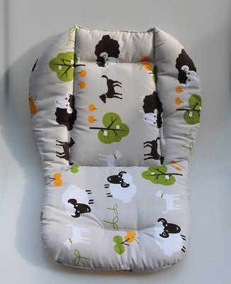 Baby Kids Highchair Cushion Pad Mat Booster Seats Cushion Pad Mat Feeding Chair Cushi on Pad Stroller Cushion Mat Cotton fabric - Korvel