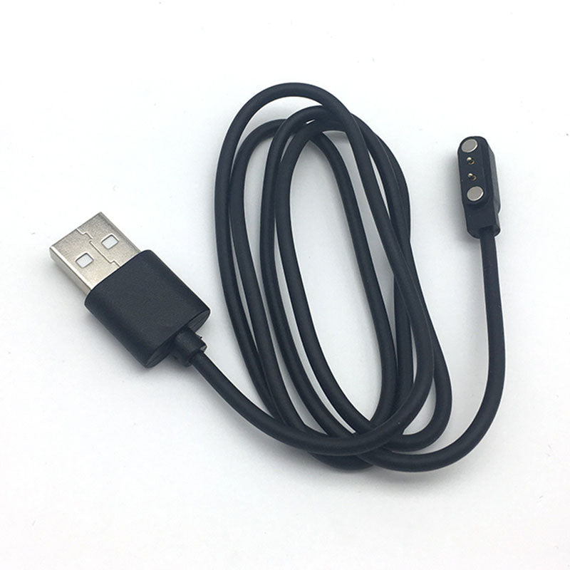 high quality Magnetic Charging Cable wire For ZL02 Smart Watch bracelet 2 Pin Black Power Charger Data Cables - Korvel