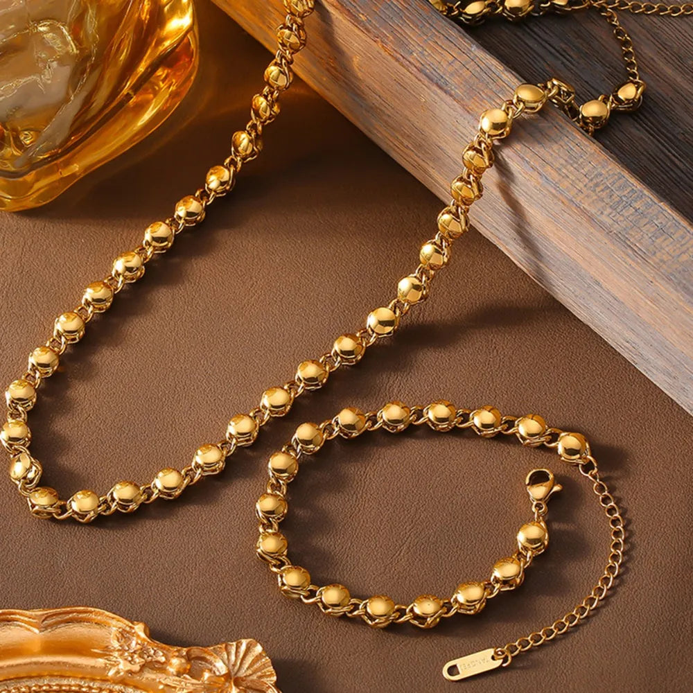 18K Gold-Plated Copper Necklace - Korvel