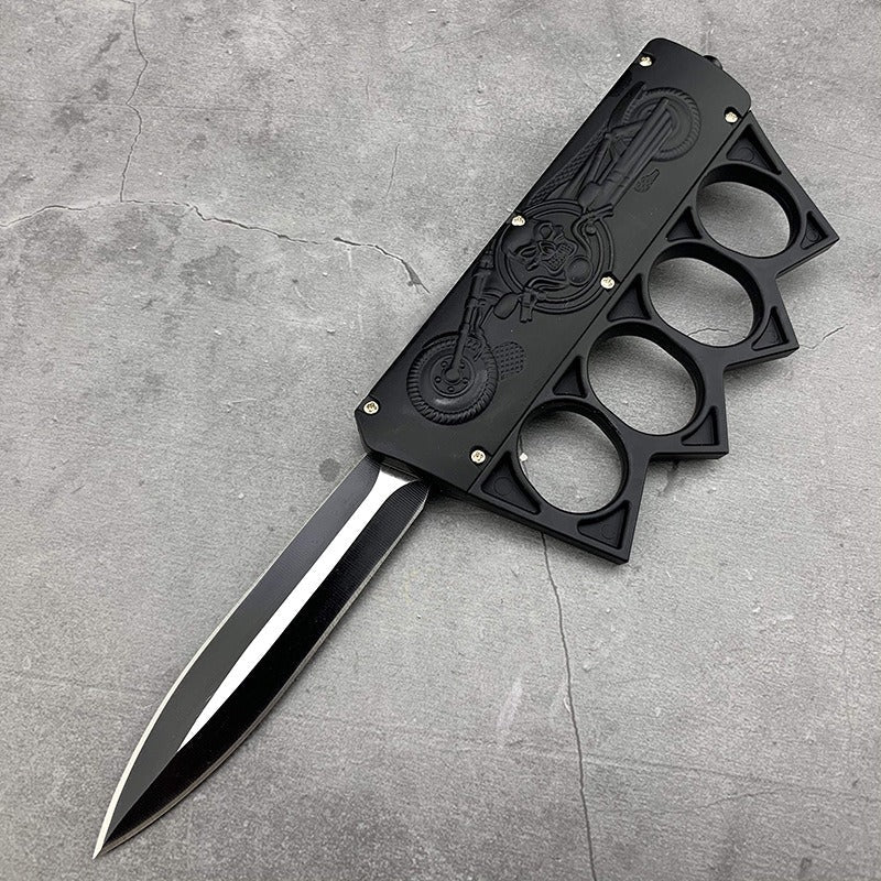 Outdoor Knife Glove Knife Stainless Steel Knife Field Survival Knife Portable Pocket Knife Defense Knife Fruit Knife - Korvel