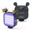 2500K-9000K Microphone LED Fill Light LED Mini Video Vlog Full-Color RGB Mic Light For Smartphone SLR Camera V03 - Korvel