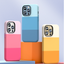 Suitable for Apple iPhone mobile phone case Apple 14Pro Max three color splicing and color blocking anti-drop case cover - Korvel