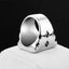 Anillo de Cartas de Póker de Acero de Titanio Retro - Diseño Unisex