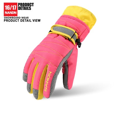 Gants de ski et de snowboard d'hiver premium NANDN