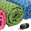 YOUGLE Non Slip Yoga Mat Cover Towel Blanket For Fitness Exercise Pilates Training - Korvel