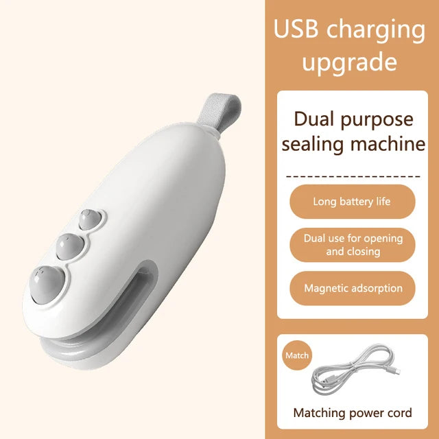 Mini Handheld Impulse Sealer for Snacks
