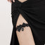 Sexy hot girl elastic band lace leg ring fashionable alloy ribbon tassel leg chain female - Korvel