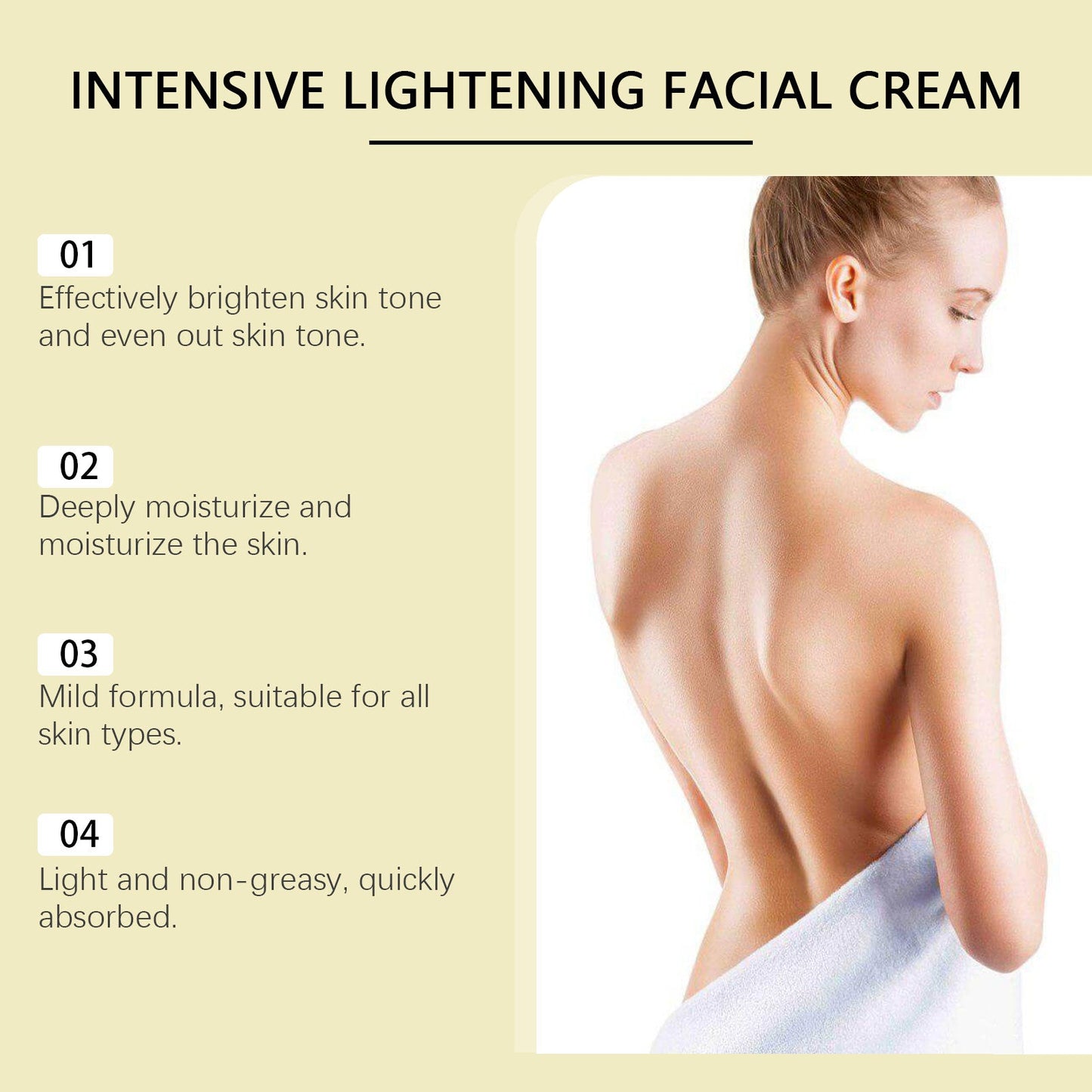 Facial Moisturizer Moisturizing Brightening Lighten Fine Lines Firming, Smoothing And Nourishing Facial Skin Cream - Korvel