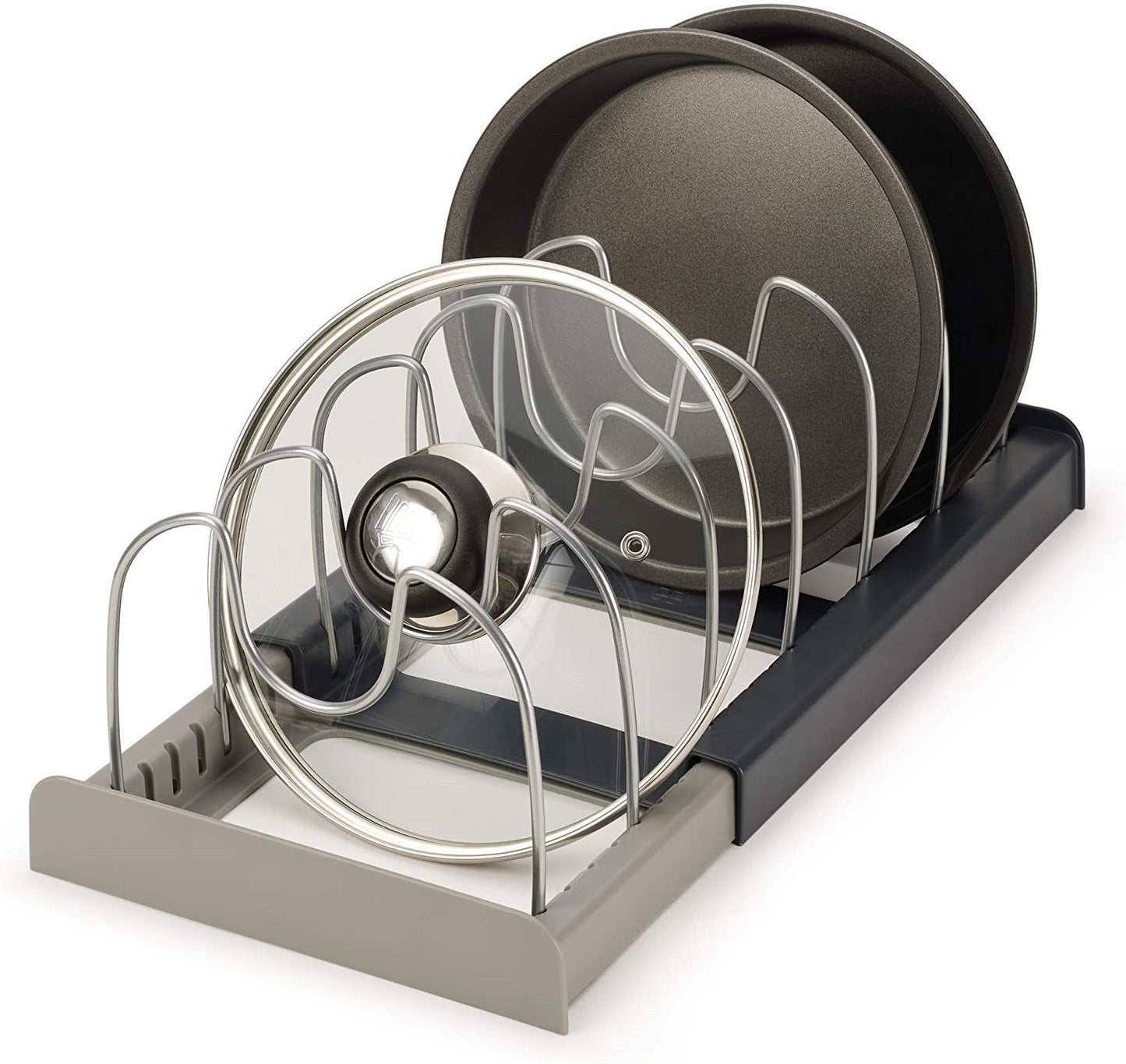 Estante Telescópico para Utensilios de Cocina con Bandeja de Drenaje