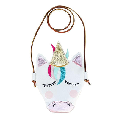 Cute Cartoon Animal Horse Leather Shoulder Bag Coin Purse Messenger Bag Babies Girls Kids Gift Mother Baby Diaper Bags Outdoor - Korvel