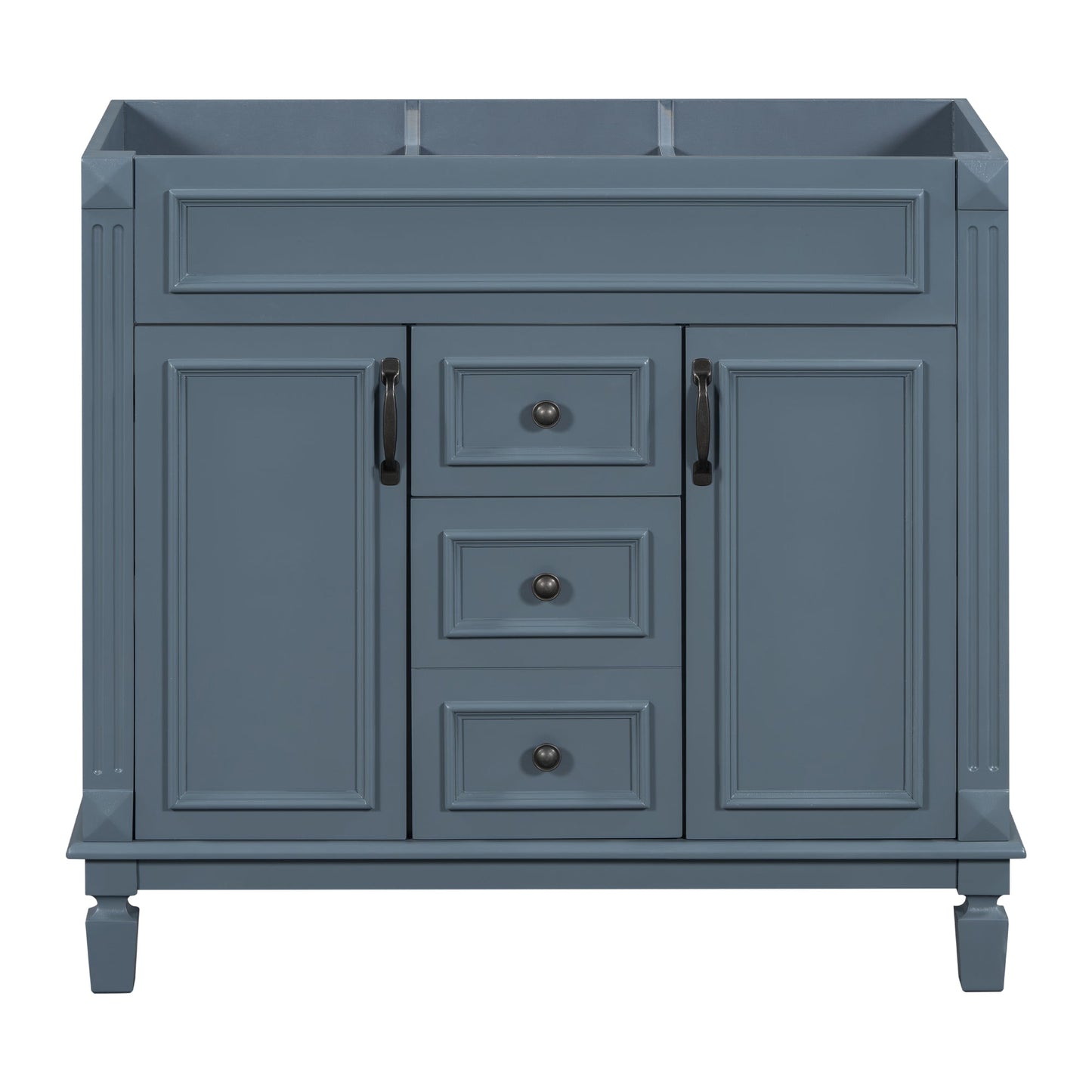 36'' Modern Bathroom Vanity - Cabinet Only with Soft Closing Doors