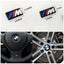 Suitable for BMW steering wheel decoration sticker 3 series 5 series 7 series BMW X1X3X5X6 key hub M car sticker - Korvel