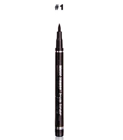 Music Flower New Makeup Cosmetic Black Eyeliner Waterproof Eye Liner Pencil Shadow KAJAL Gel Eyeliner Make up Smokey Eye - Korvel