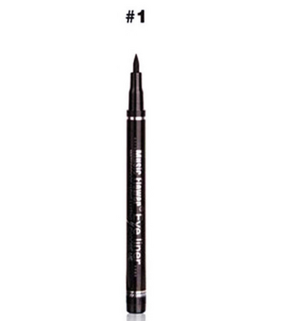 Music Flower New Makeup Cosmetic Black Eyeliner Waterproof Eye Liner Pencil Shadow KAJAL Gel Eyeliner Make up Smokey Eye - Korvel