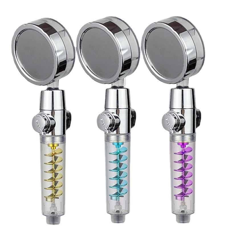 Premium Handheld Shower Head with Turbo Cyclone Filtration
