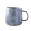 Elegant Gold Rimmed Ceramic Coffee Mug