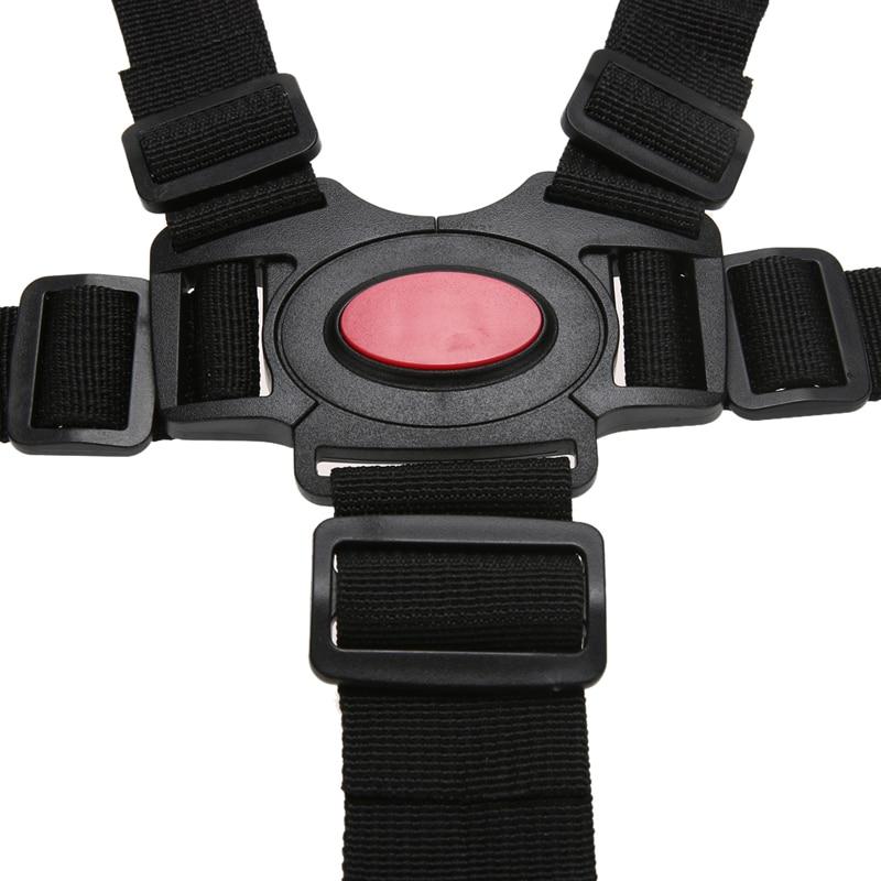 1pc Baby Protection Seat Stroller Belt 5 Point Harness Safe Belt Seat For Stroller High Chair Pram Buggy Children Kid Pushchair - Korvel