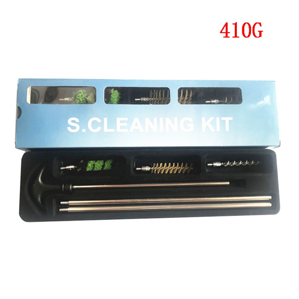 6Pcs/Set Tactical 12 GA 16 GA 20 GA 410 GA Gauge Hunting Gun Cleaning Set Rod Brush Rifle Pistol Tube Barrel Cleaning Kit Tool - Korvel