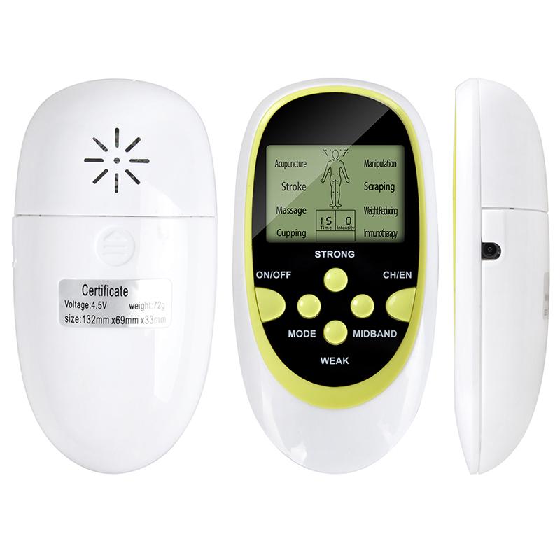 Masajeador Eléctrico de Doble Salida para Relajación Corporal Completa