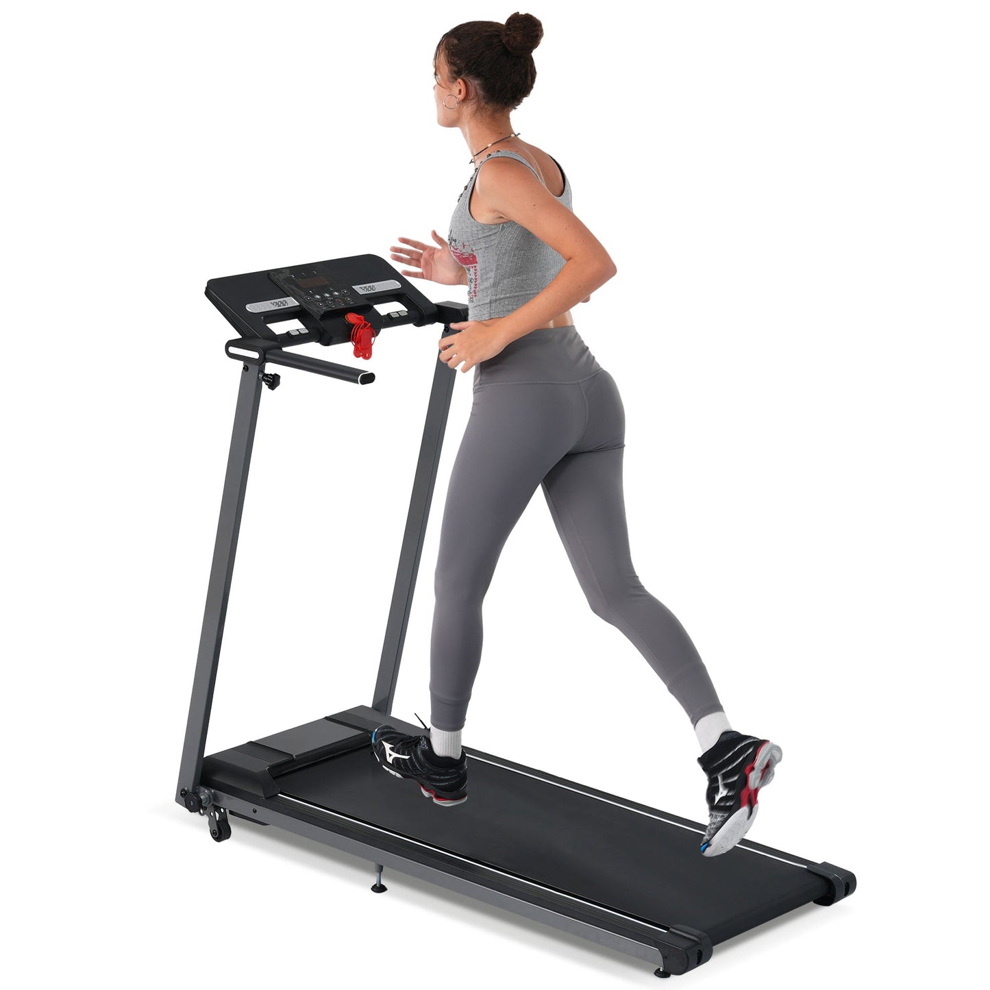 NEW Folding Treadmills Walking Pad Treadmill for Home Office -2.5HP Walking Treadmill With Incline Bluetooth Speaker - Korvel