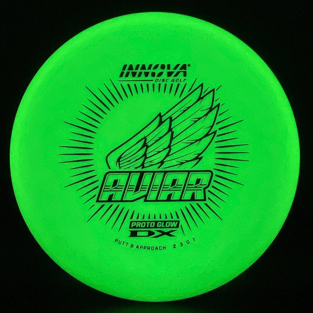 Proto Glow DX Aviar Disc Golf Putter