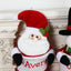 Christmas Decorations Single Head Hug Christmas Socks Gift Bag Candy Bag Christmas Eve Bedhead Pendant - Korvel