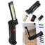 Lampe de poche flexible pliable avec lampe d'inspection magnétique