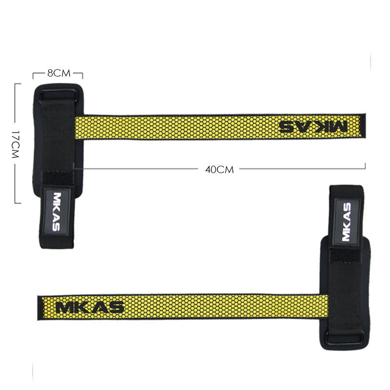 Weight Lifting Straps with Neoprene Padding for Men Women Weightlifting Powerlifting Strength Training Deadlift Wrist Straps - Korvel
