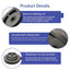 Outer bowl lid for Ninja NC501 NC500 ice cream maker, compatible with NC500 series. - Korvel