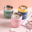 Japanese style simple sealed 304 stainless steel insulated breakfast cup with lid and spoon - Korvel