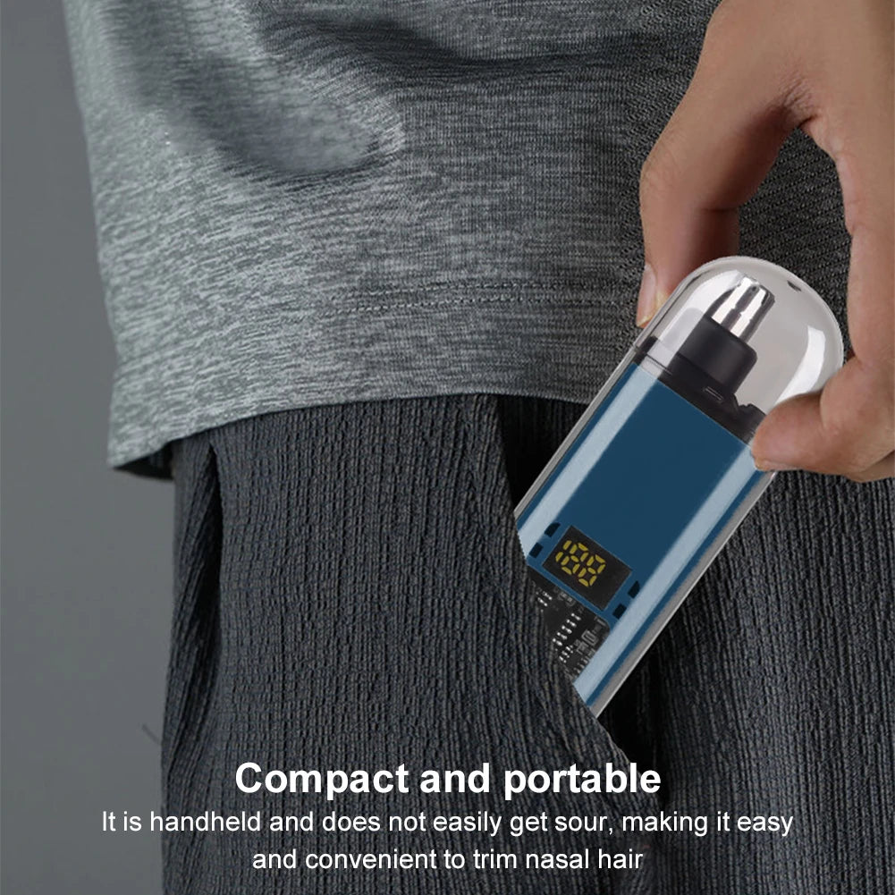 Premium Electric Nose Hair Trimmer with USB Charging