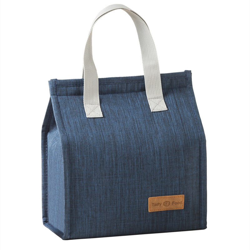 Fashionable and simple vertical large capacity portable insulated lunch bag - Korvel