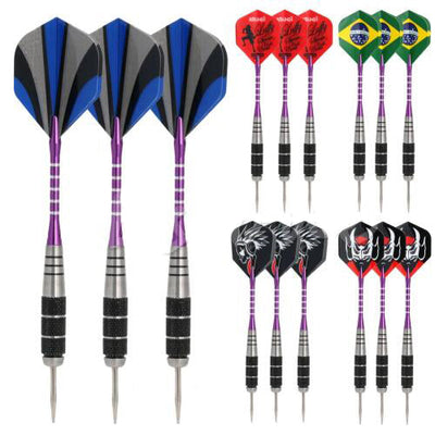 3pcs High quality nickel-plated steel tip dart - Korvel
