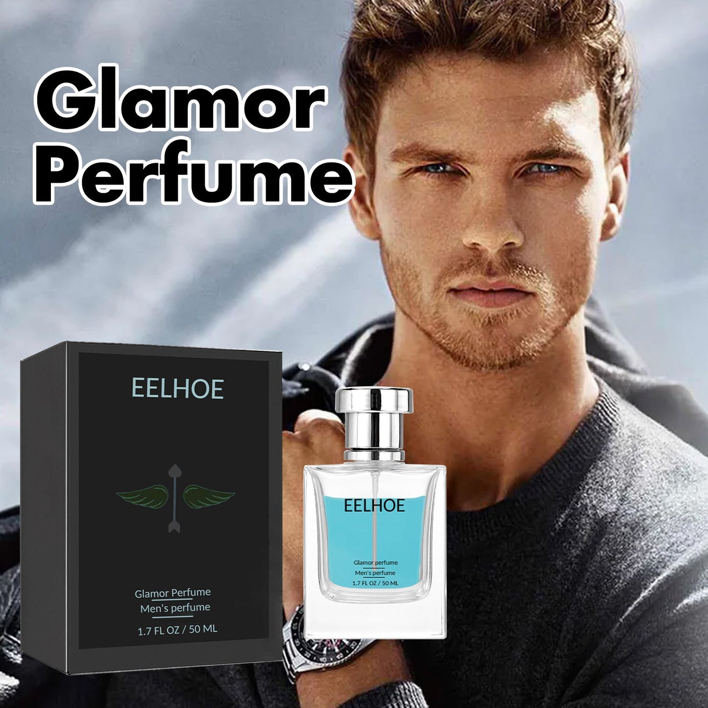 Glamor Perfume, Refreshing Mild Not Pungent Long - Lasting Fragrance Natural Fragrance Dating Niche Perfume - Korvel