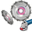Wood Plastics 4 Inch 22 Tooth Grinder Disc Fine Chain Saw 4 Inch Angle Carving Culpting For 100/115 Angle Grinder - Korvel
