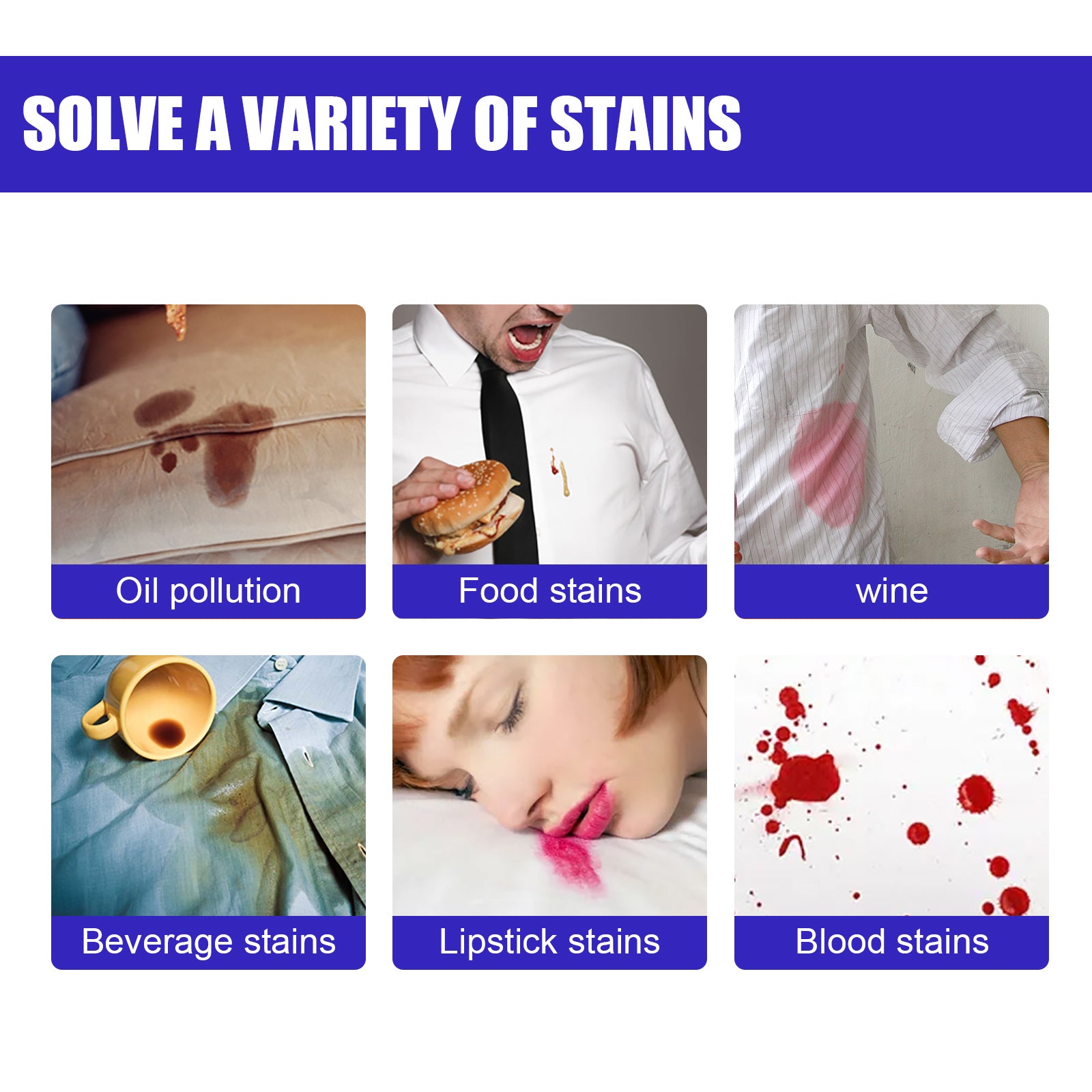 JUE FISH Stain-Rol, White Coffee Stains For Scouring Agent Degreasing Make-Up Stain - Korvel
