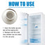 Refrigerator Deodorizer Purifying Gel, Indoor Refrigerator Deodorization Purification Fresh-Keeping Anti-Channeling Clean Odor - Korvel