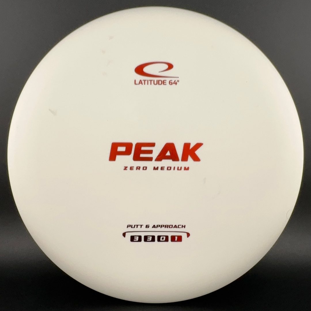 Zero Medium Peak - First Run Disc Golf Putter