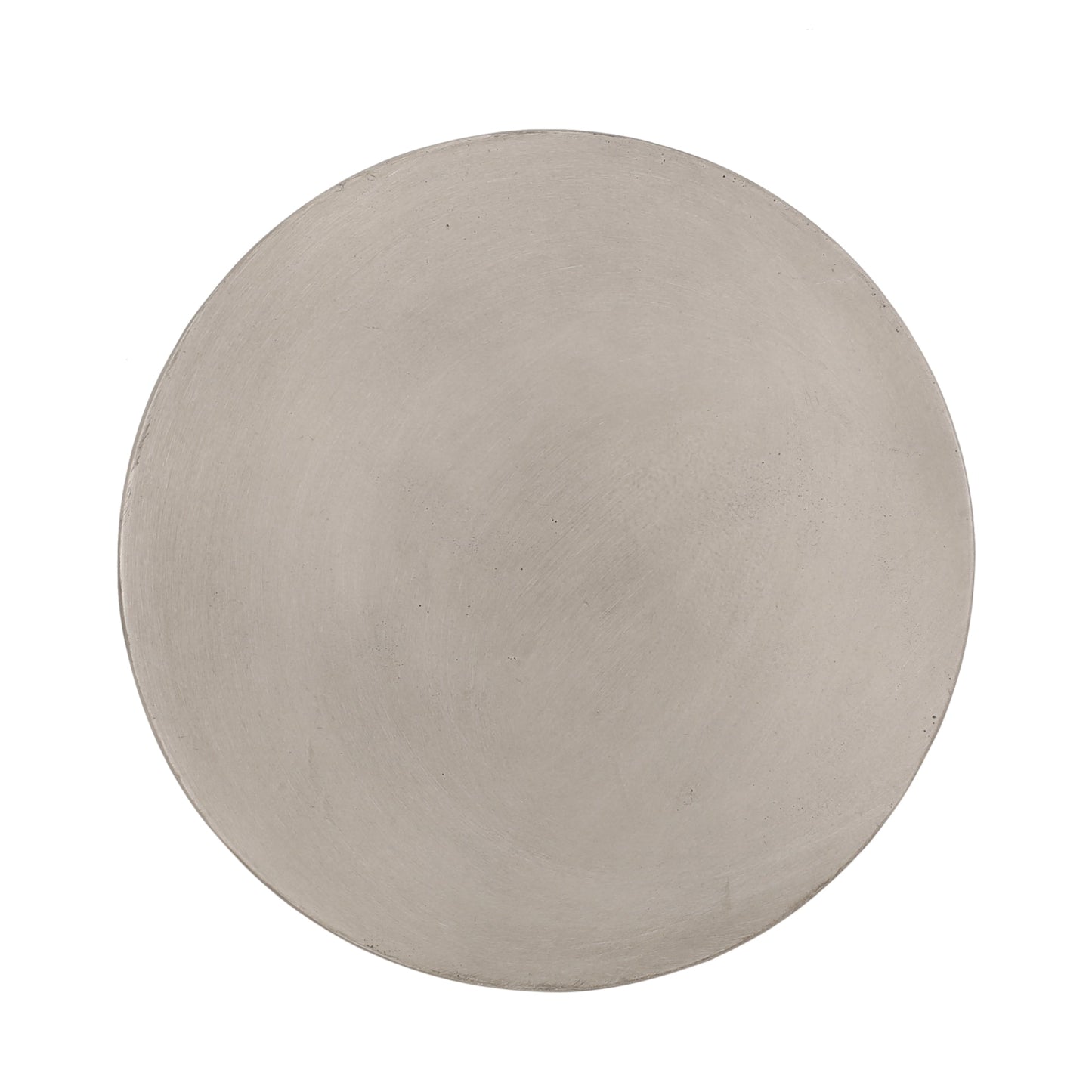 Light Gray Concrete Side Table