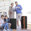 Hardshell Luggage Spinner Suitcase with TSA Lock Lightweight Expandable 24'' (Single Luggage) Black Brown + ABS + 24 Inch - Korvel