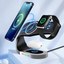 Chargeur sans fil magnétique 3-en-1 premium pour appareils