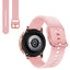 Suitable for Samsung Galaxy Watch Active2 Solid Color Silicone Strap 20/22mm Universal Strap - Korvel