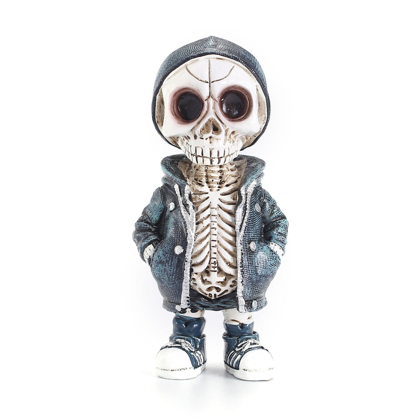 Halloween Decoration Skeleton Doll Resin Craft Decoration Home Bookshelf Art Creative Decoration - Korvel