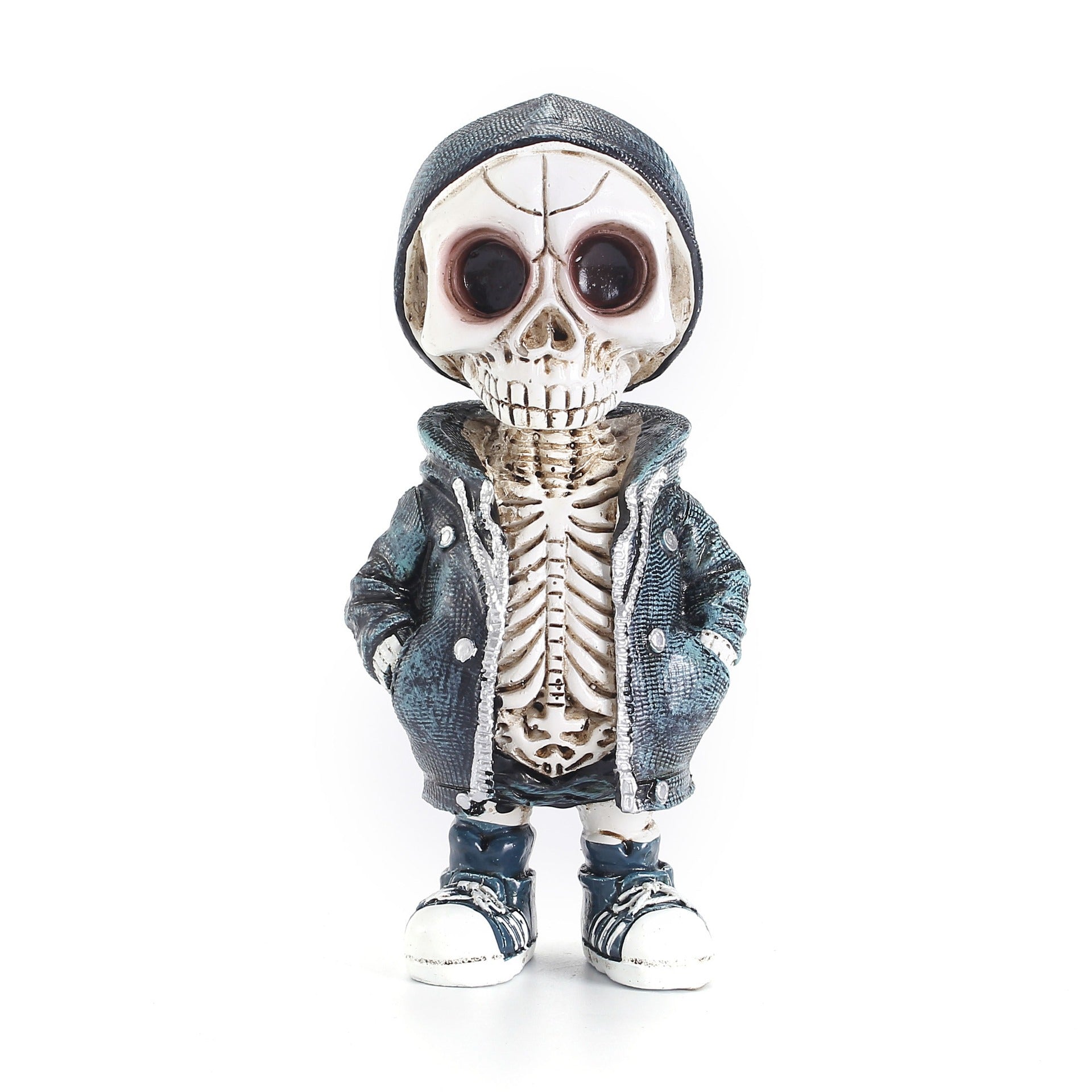 Halloween Decoration Skeleton Doll Resin Craft Decoration Home Bookshelf Art Creative Decoration - Korvel
